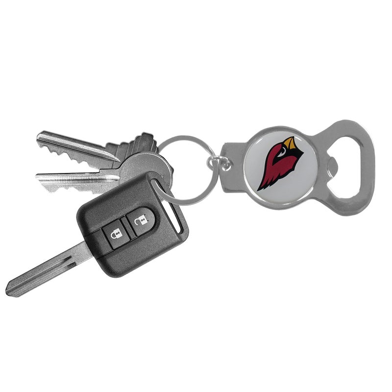 Siskiyou NFL Siskiyou Sports Fan Shop Arizona Cardinals Bottle Opener Key Chain One Size Team Color , Black - Image 4